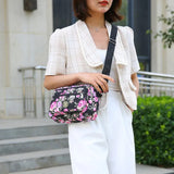Summer Elderly Canvas Crossbody Bag Women's Bag