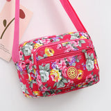 Summer Elderly Canvas Crossbody Bag Women's Bag