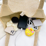 Summer Straw Beach Bag Raffia Woven Handbag Tote Large Capacity
