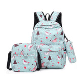 Girls Lightweight Waterproof School Bag Animal Printing Kids