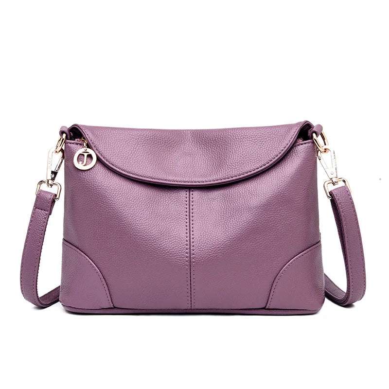 Women Crossbody Bag Small Flap Messenger Bag for Ladies