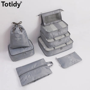 Travel Bags Clothes Shoe Underwear Organizer Storage Luggage Cube