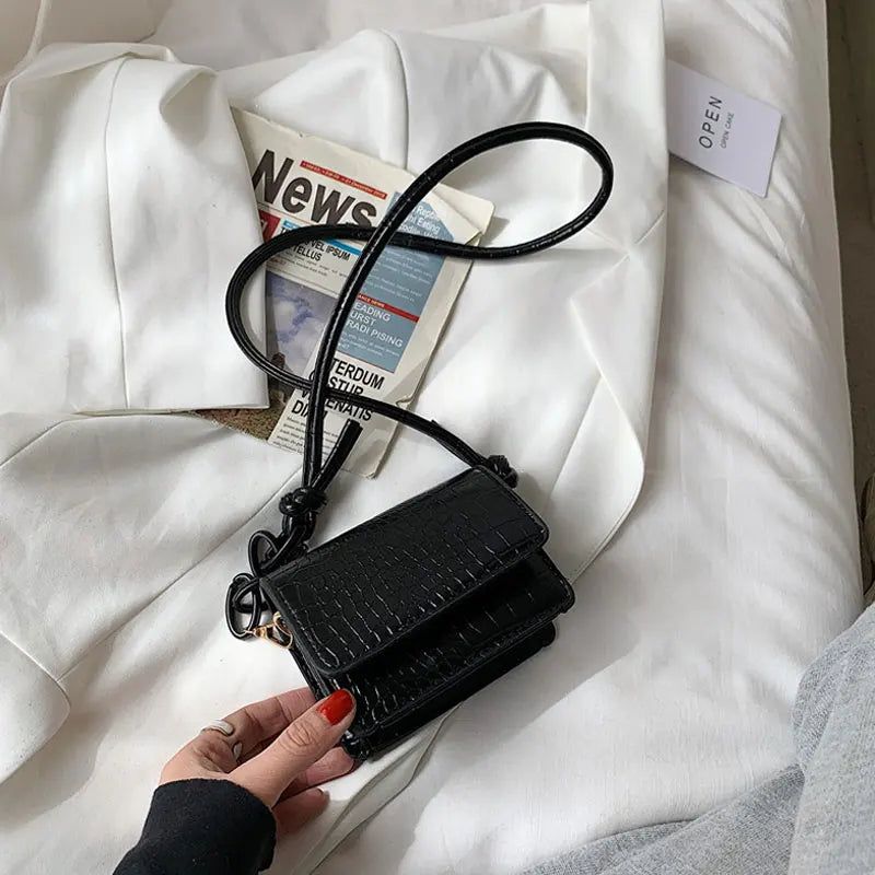 Casual Stone Prints Crossbody Bag for Women