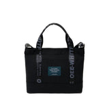 Women Canvas Shoulder Bags Letters Crossbody Bright Tote Handbags