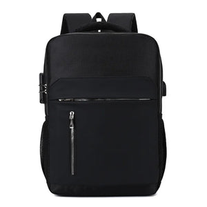 Vintage College Student USB Backpack 15.6 Laptop Notebook Backpacks Safety