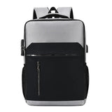 Vintage College Student USB Backpack 15.6 Laptop Notebook Backpacks Safety