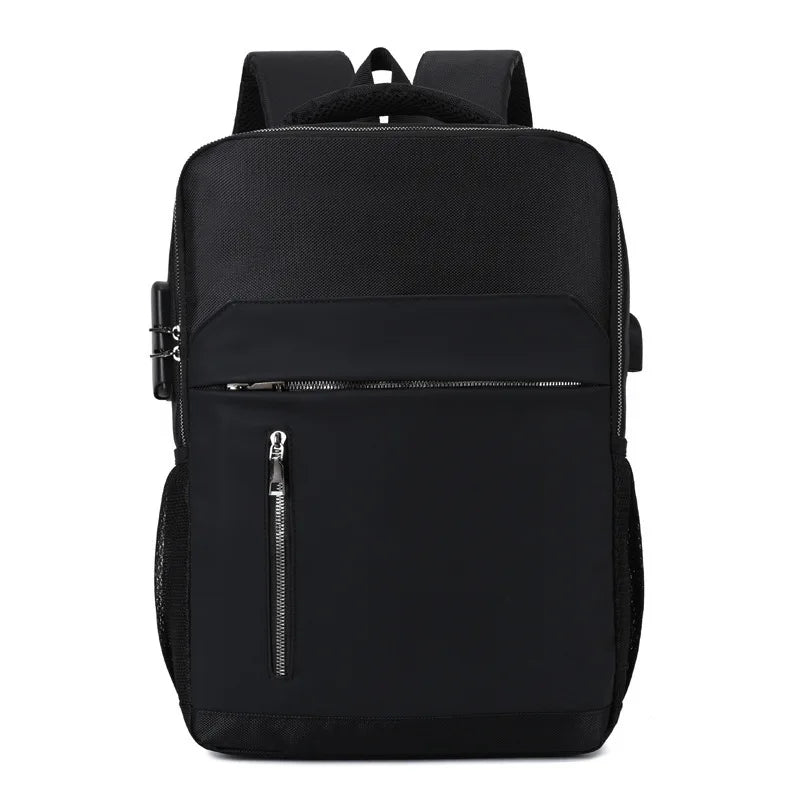 Vintage College Student USB Backpack 15.6 Laptop Notebook Backpacks Safety
