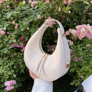 Vintage Single Shoulder Bags For Women Handbag High Leather Clutches Lady Purse