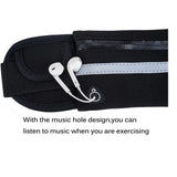 Nylon Sport Waist Bag Men Women Hip Bum Bag Phone Purse Fanny Pack