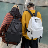 Waterproof Nylon College School Travel Backpack Shoulder Bag