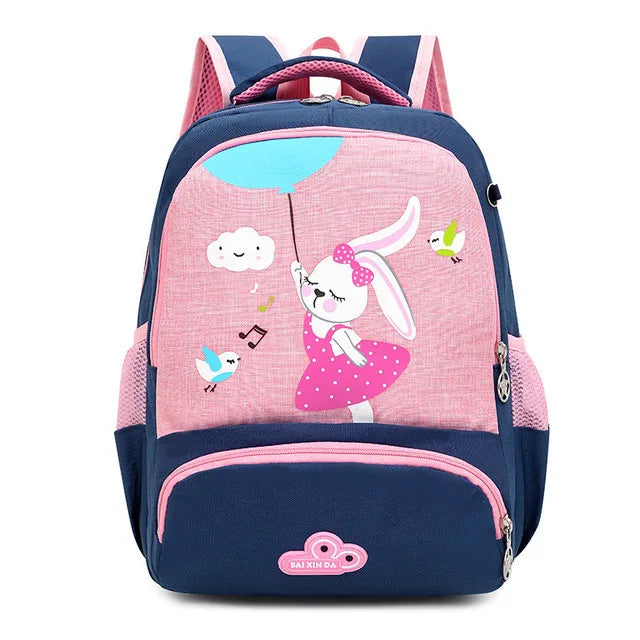 Waterproof Orthopedic Backpack Children School Bags Kids Book Bag