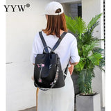 Waterproof Oxford Anti-Theft Women Backpack