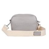 Wide Strap Mini Leather Shoulder Bag Women Messenger Bags Female Small Square Ba