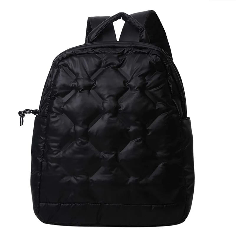Winter Down Female Backpack Ladies Backpacks High Travel Bags