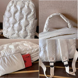 Winter Down Female Backpack Ladies Backpacks High Travel Bags