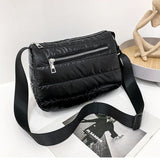 Winter Ladies Down Bag Large Capacity Space Cotton Crossbody Bags For Women