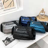 Winter Ladies Down Bag Large Capacity Space Cotton Crossbody Bags For Women