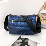 Winter Ladies Down Bag Large Capacity Space Cotton Crossbody Bags For Women