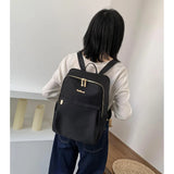 Women Backpacks Lightweight High Capacity Solid Harajuku Outdoor Shopping