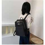 Women Backpacks Lightweight High Capacity Solid Harajuku Outdoor Shopping