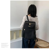 Women Backpacks Lightweight High Capacity Solid Harajuku Outdoor Shopping
