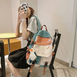 Candy Color Mini Backpack Lightweight Waterproof Outdoor Bag
