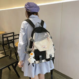 Candy Color Mini Backpack Lightweight Waterproof Outdoor Bag