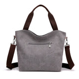 Woman Canvas Handbags Big Capacity Crossbody Bags Casual Ladies Totes purse