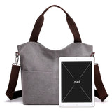 Woman Canvas Handbags Big Capacity Crossbody Bags Casual Ladies Totes purse