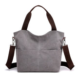 Woman Canvas Handbags Big Capacity Crossbody Bags Casual Ladies Totes purse