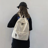 Women High Capacity Nylon Backpack for Teeanger Girls