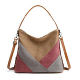 Canvas Shoulder Bag Women's Messenger Clutch Purse