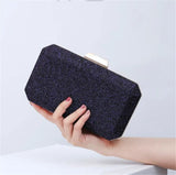 Bling Evening Clutch Bags Wedding Dinner Wallets With Chain For Ladies lxg08
