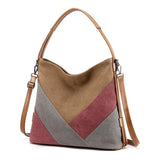 Canvas Handbag Shoulder Bags Women's Messenger Bag Casual Clutch Purse