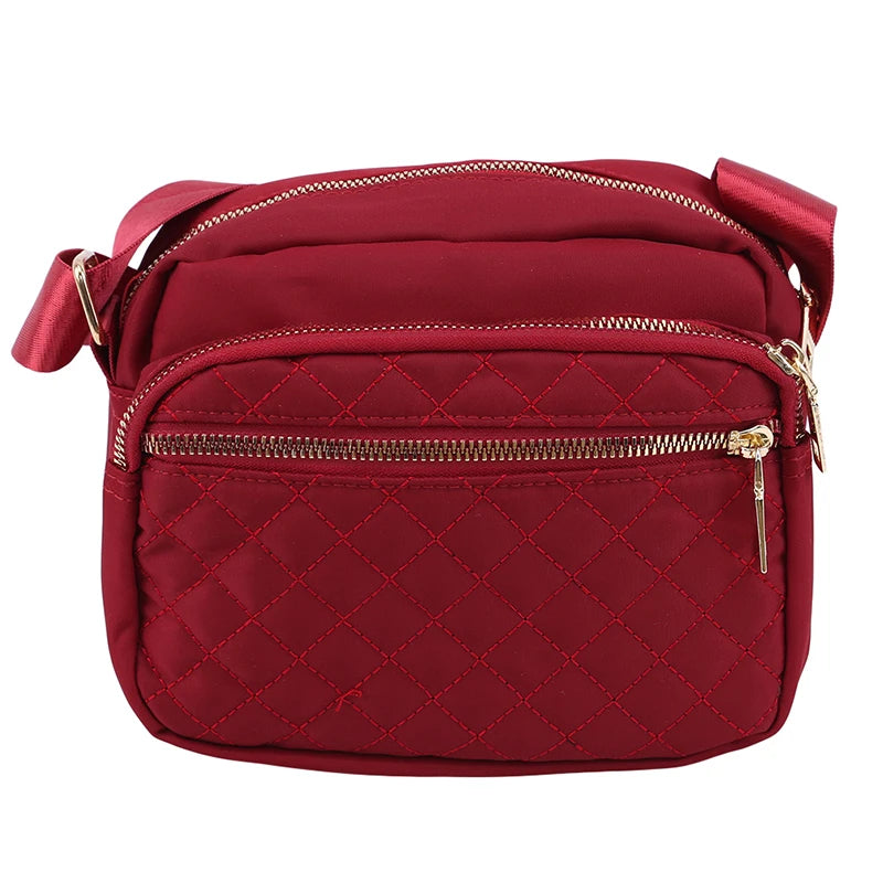 Nylon Handbag Female Shoulder Bag Crossbody Zipper Handbag