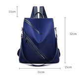Women Backpack Ladies Large Capacity Backbag Oxford Cloth Youth Daily Back Packs