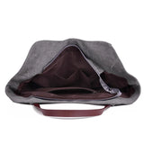 Women Canvas Tote Handbag Large Capacity Shoulder Bag