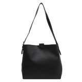 Women PU Shoulder Bag Retro Bucket Bag Crossbody Totes Bag