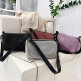 Rhinestone Crossbody Bag Small Totes Shoulder Handbag