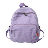 Women's Denim Travel Backpack College Schoolbag Retro Canvas Backbag