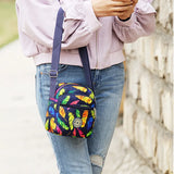 Nylon Multi-layer Women's Single Shoulder Bag