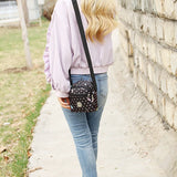 Nylon Multi-layer Women's Single Shoulder Bag
