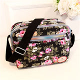 Canvas Shoulder Diagonal Small Square Handbag Large Capacity Crossbody Bag