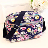Canvas Shoulder Diagonal Small Square Handbag Large Capacity Crossbody Bag