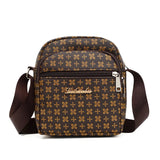 Women's Crossbody Bag PU Leather Leisure Shoulder Bag Messenger Bag
