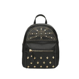 Women's Mini Backpack Daily Rucksack Female Leather Purse Studded Ladies