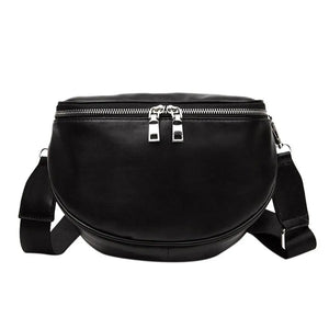 Women's Small Messenger Bag Crossbody Semicircle Shoulder Bag