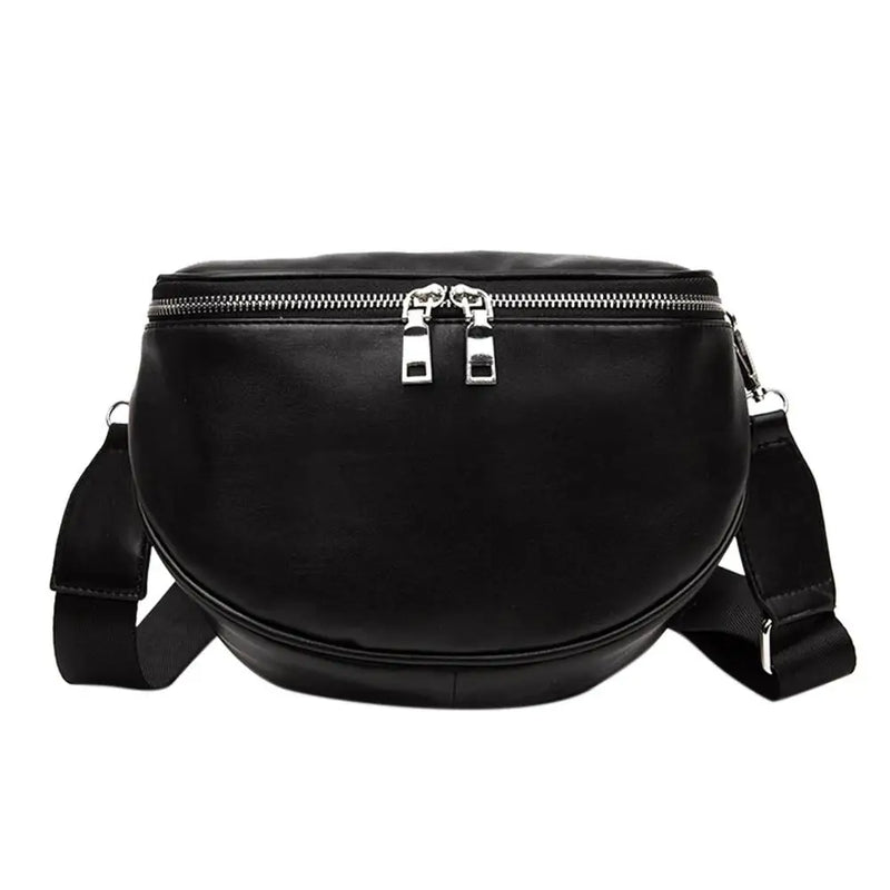Women's Small Messenger Bag Crossbody Semicircle Shoulder Bag