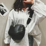 Women's Small Messenger Bag Crossbody Semicircle Shoulder Bag
