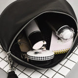 Women's Small Messenger Bag Crossbody Semicircle Shoulder Bag